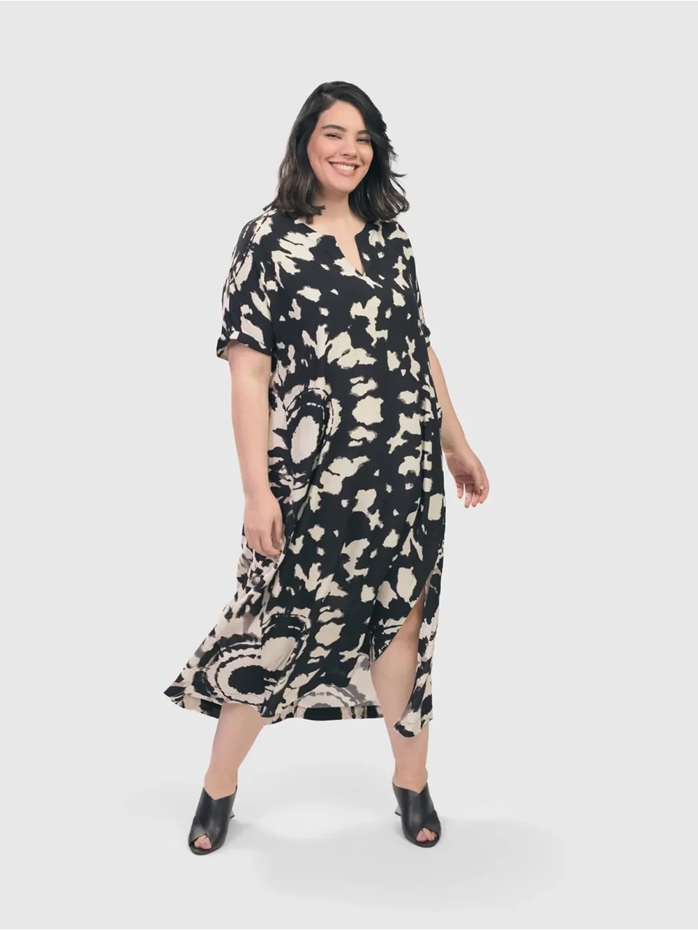 Alembika Breezy Maxi Dress in Tribal Print Size 4